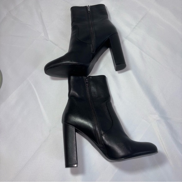 Steve Madden Women’s Editor Boot Heeled  Butter Soft Smooth Leather Size 7.5 - Picture 5 of 12